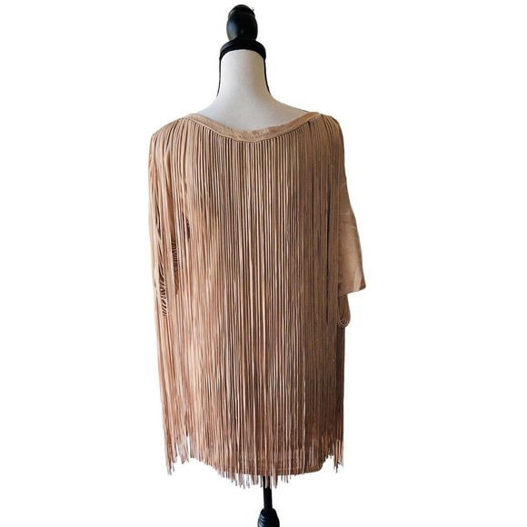 3.1 Phillip Lim Size XS Gold Fringe Lined Party Tunic Top - Picture 4 of 11
